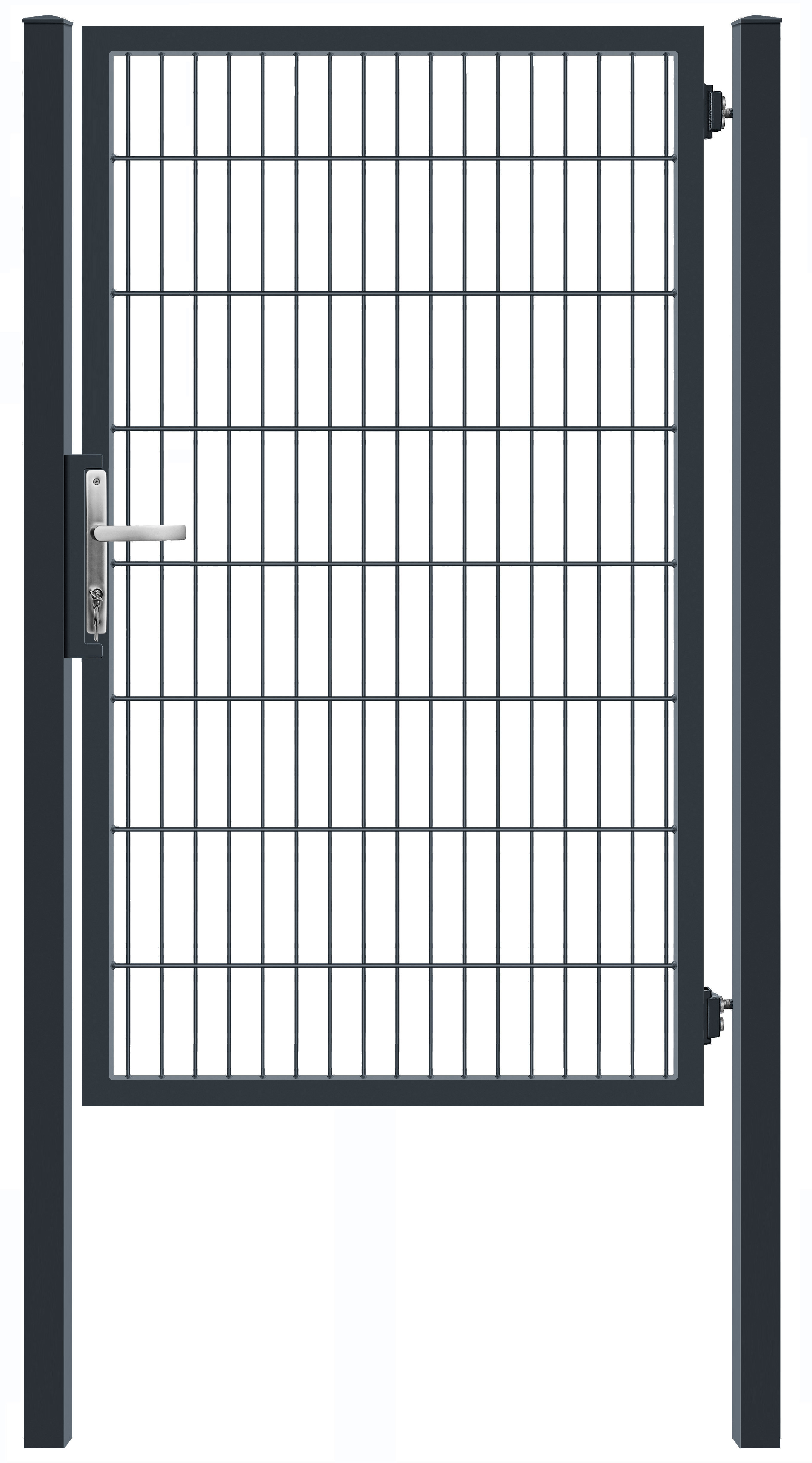 Einflüglige Toranlage System AC-Typ MRL 1, LW: 1000 / H: 1600 - RAL 7016