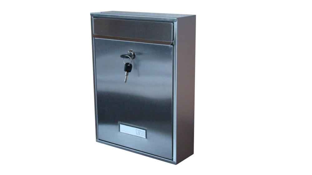 Edelstahl Briefkasten Typ SAFO