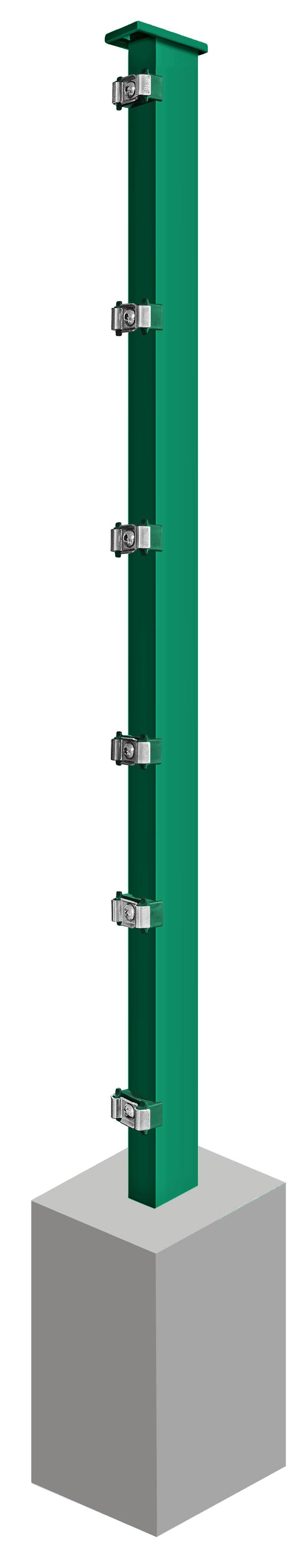 Pfosten System AC-Typ PLS, für Zaunhöhe 2.030 mm