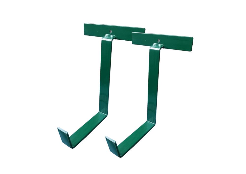 Eindrehhalterung Blumenkasten - 14cm - moosgrün