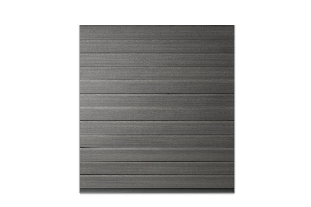 WPC-Steckzaun Rhombus 150 Typ CWA80, Ohne Pfosten