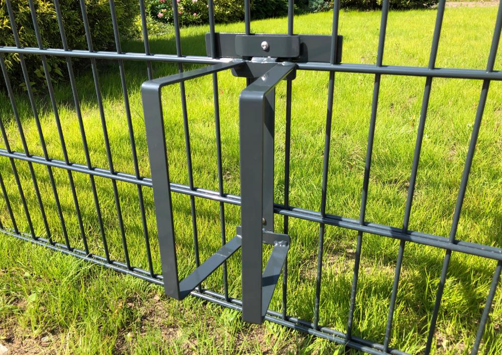 Eindrehhalterung für Fahrradständer - Anthrazit