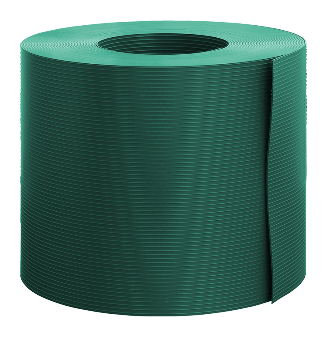 Sichtschutz auf Rolle Typ geriffelt- Moosgrün