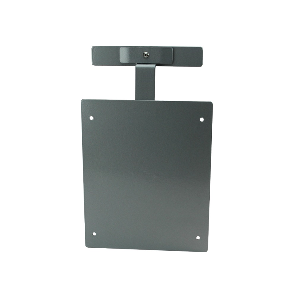 Eindrehhalterung für Briefkasten - Weissaluminium