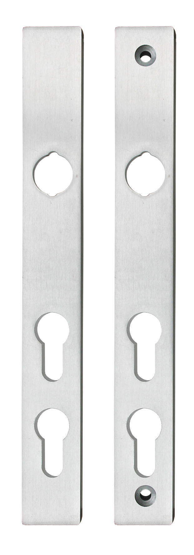 Langschild für 78mm/126mm, doppelt PZ-gelocht