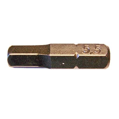 Bitschlüssel für Zaunbauschrauben 5,5 mm Stahl