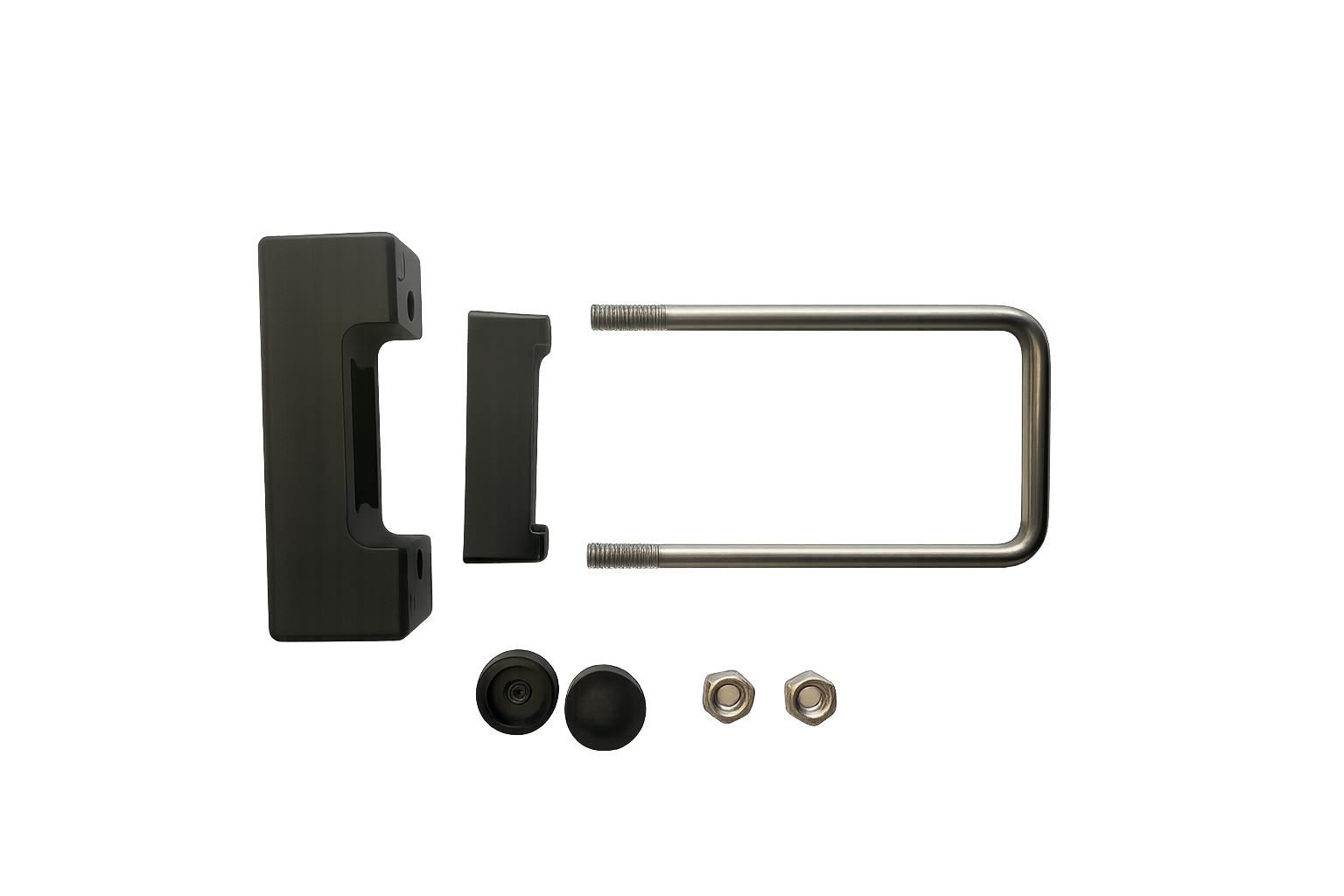 U-Bügel Typ UB64 für 60 x 40 mm Pfostenprofil